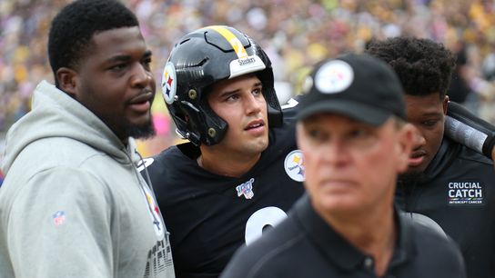 Rudolph back at facility, working in protocol ☕ taken at Rooney Complex (Steelers)