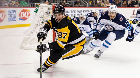 Crosby named NHL Third Star of Week taken at PPG Paints Arena (Courtesy of Point Park University)