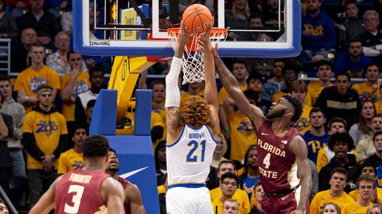 Amid fiery opening win, potential third star emerges ☕ taken at Petersen Events Center (Pitt)