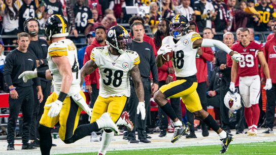 Johnson 'snapped back' with big-time breakout ☕ taken at Glendale, Ariz. (Steelers)