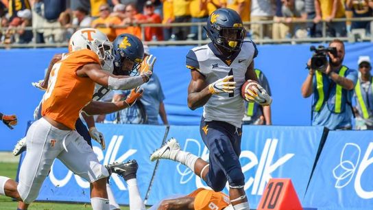 Depth showing up early for West Virginia taken in Morgantown, W.Va. (zColumns)