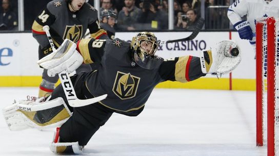 Fleury makes insane diving glove save taken at PPG Paints Arena (Penguins)