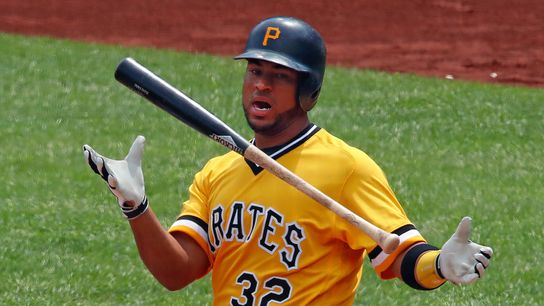 Why is Elias Diaz suddenly ... not very good? The signs are clear taken at Highmark Stadium (zPiratesCoverage)