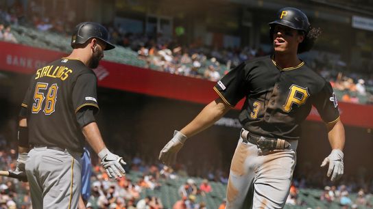 Tucker making swing changes ahead of 2020 taken at PNC Park (Pirates)