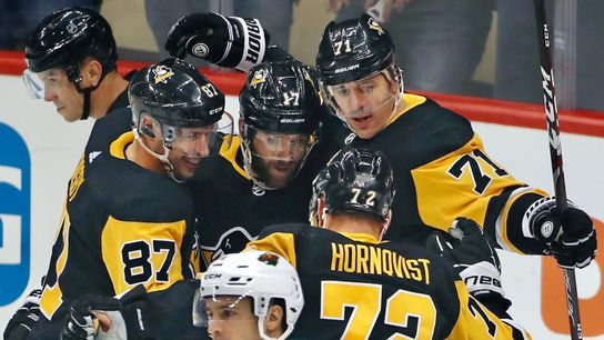 Malkin's blinding brilliance accompanies Crosby's return taken at PPG Paints Arena (Penguins)