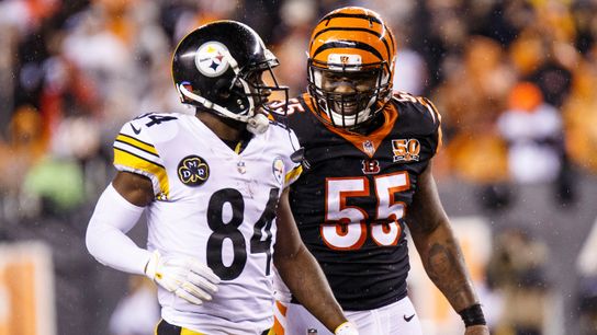 Burfict, Brown now teammates on Raiders taken at Rooney Complex (Steelers)