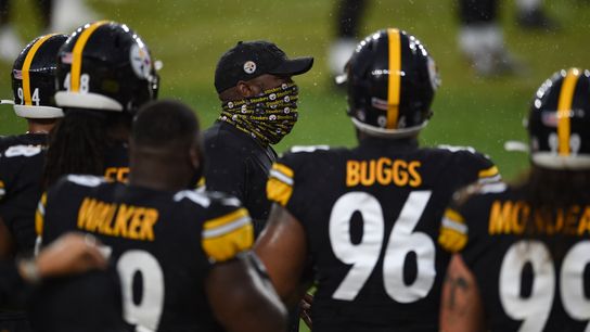 Steelers coming together, in several ways taken at Heinz Field (Steelers)