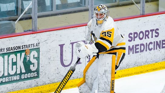 Murray, Jarry to split today's game vs. Flyers taken on the North Shore (Penguins)