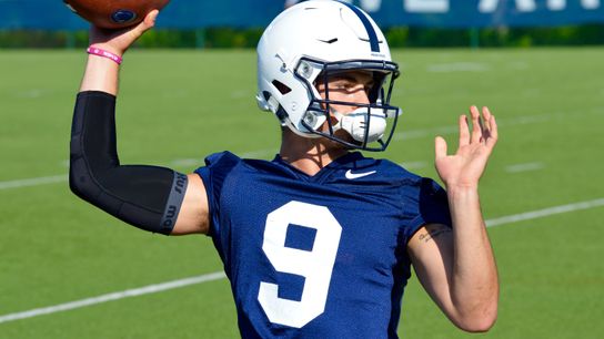 Wearable technology could be helping Lions collect valuable data on their QBs taken in State College, Pa.