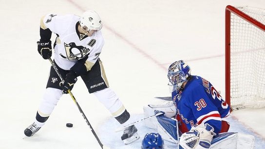 Why was Malkin on bench for final 5:27? taken in New York (Penguins)