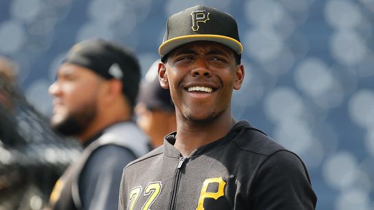 Ke'Bryan aims to hold Pirates' hot corner in 2020 taken at PNC Park (Pirates)