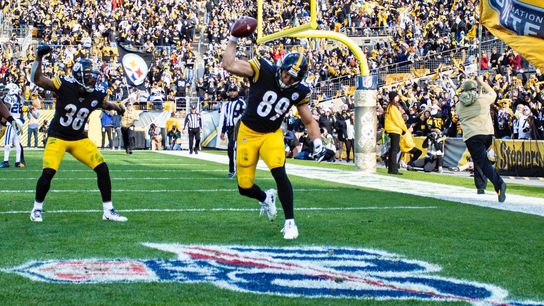 Envisioning Ebron, McDonald on field together taken on the North Shore (Steelers)