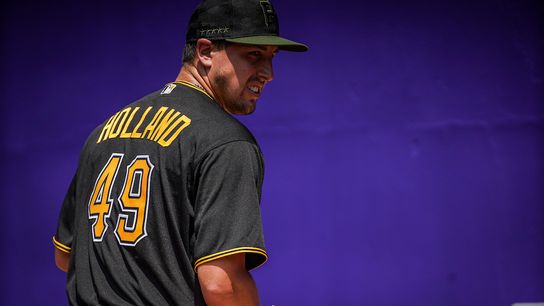 Camp notes: Holland fighting for rotation spot taken on the North Shore (Pirates)