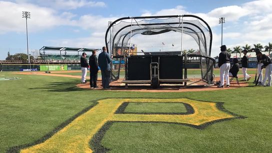 Cederlind, Cruz among Pirates' first cuts taken in Bradenton, Fla. (Pirates)