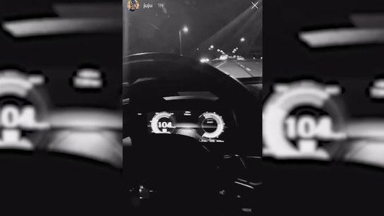 JuJu posts video driving over 100 mph on highway taken at Highmark Stadium (Steelers)