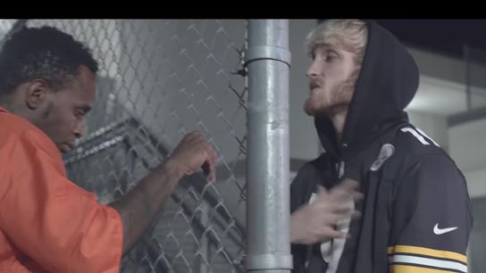 Logan Paul destroys AB in diss track 'Going Broke' taken at Highmark Stadium (Courtesy of Mike's Beer Bar)