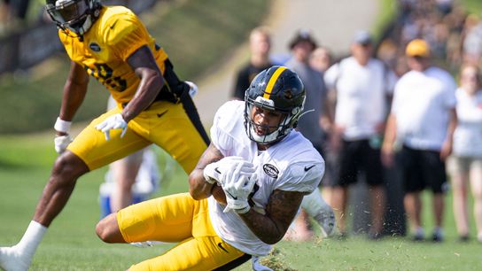 Carter's Classroom: Moncrief must gain separation ☕ taken at Saint Vincent College (Steelers)