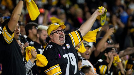 Home game in Cali? That's Steelers Nation taken in Carson, Calif. (Steelers)