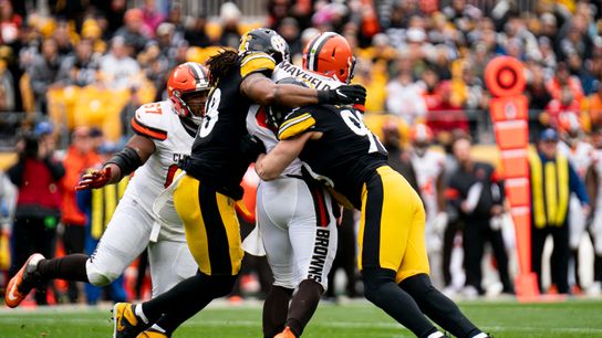 Carter's Classroom: Relentless pressure cooks Baker ☕ taken at Heinz Field (Steelers)