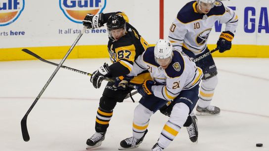 Crosby, Rust injured in preseason finale taken at PPG Paints Arena (Courtesy of Point Park University)