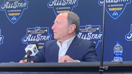 Bettman talks tracking, Olympics, more taken in St. Louis (Penguins)