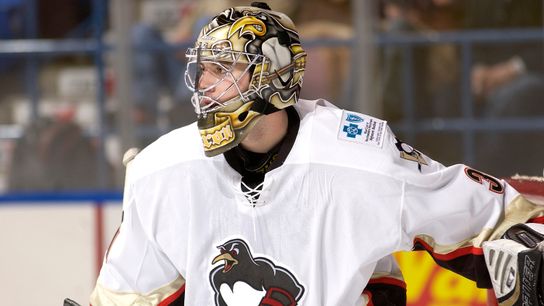 Wilkes-Barre signs Sebastien Caron taken at PPG Paints Arena (Penguins)