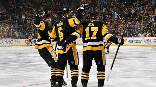 Dumoulin, Marino, make impact early in return taken at PPG Paints Arena (Penguins)