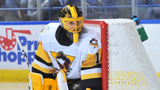 DeSmith named AHL Goaltender of the Month taken in Cranberry, Pa. (Penguins)