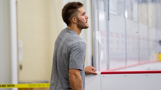 Wilkes-Barre players stay inside, keep humor intact taken on the North Shore (Wilkes-Barre/Scranton Penguins)