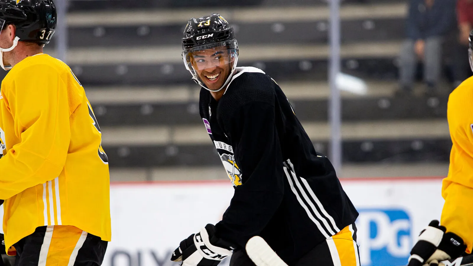 Joseph looking forward to being rivals with brother in playoffs taken in Cranberry, Pa. (Penguins)