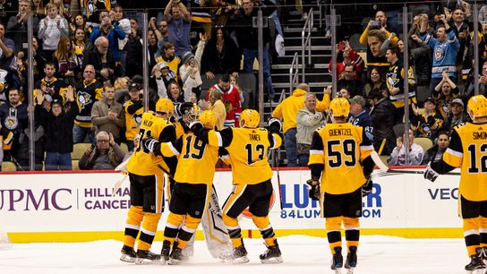 Can NHL have crowd noise without crowds? taken on the North Shore (Penguins)