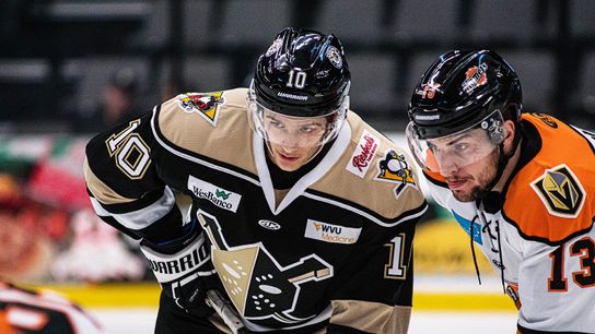 Wheeling Watch: Almeida gaining some steam taken at PPG Paints Arena (Courtesy of Point Park University)