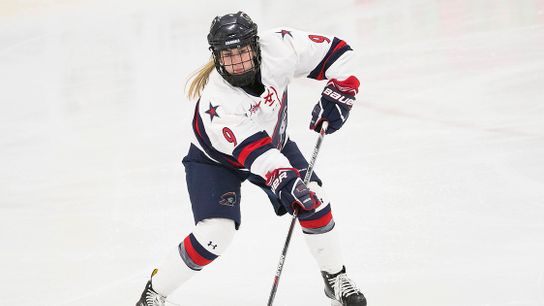 Colonials captain LaGue taken in NWHL draft taken at Highmark Stadium (Courtesy of Moon Golf Club)