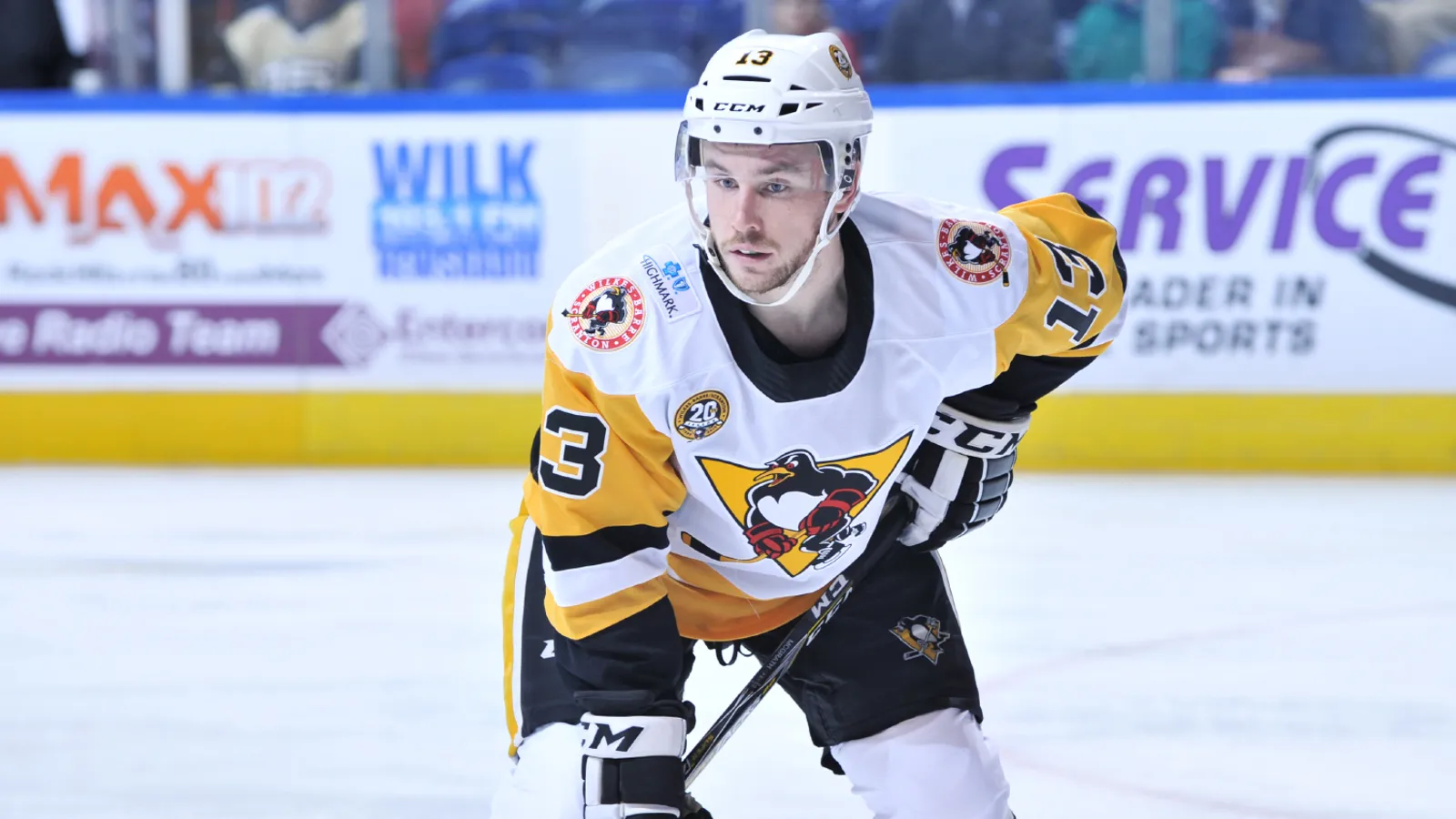 McGrath moves on after six years with Penguins taken at PPG Paints Arena (Courtesy of Point Park University)