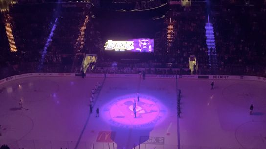 Penguins pay tribute to Kobe Bryant taken at PPG Paints Arena (Penguins)