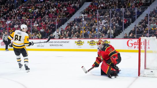 Short-handed Penguins 'dig in' for pivotal points taken in Ottawa. Photo by GETTY