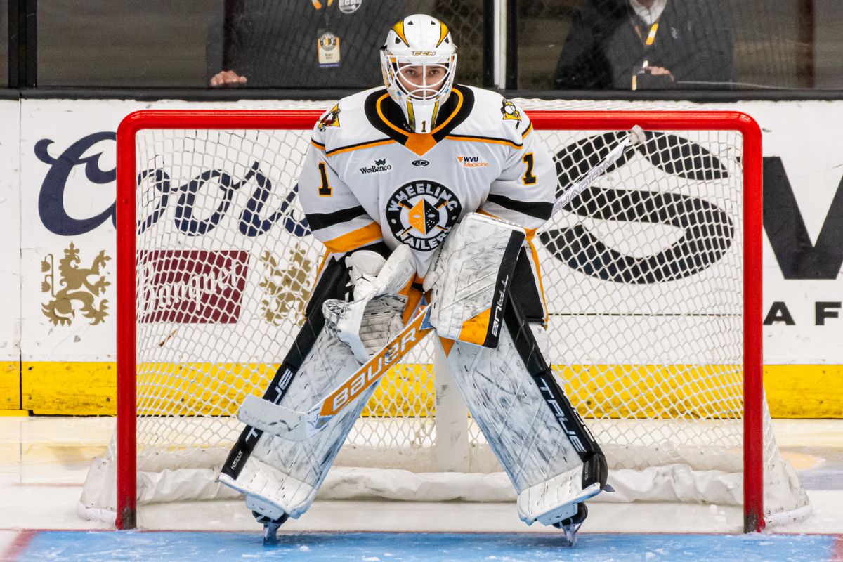 Sergei Murashov in net on Thursday in Wheeling, W.Va.