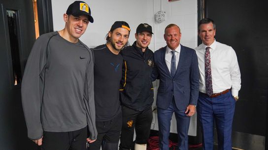 Penguins look forward to honoring 'ultimate warrior' Hornqvist with Panthers taken in Sunrise, Fla. (Penguins)