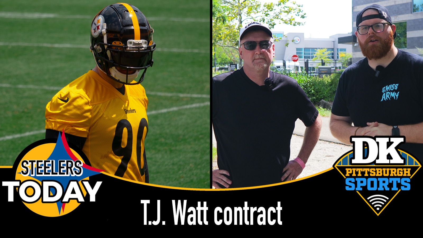 Steelers Today: Concerns about T.J. Watt's contract?