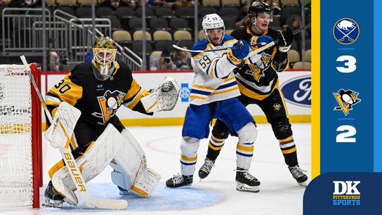 10 Thoughts: Blomqvist's rebound in loss to Sabres, St. Ivany solidifying spot taken at PPG Paints Arena (Penguins)