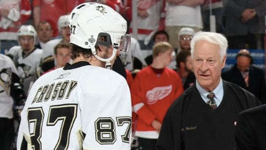 Survey Says: If you could have dinner with one famous person? taken at PPG Paints Arena (Penguins)