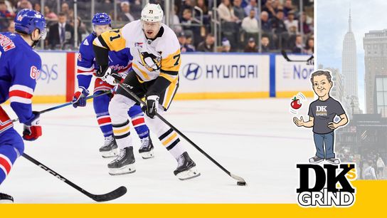 Grind: This Malkin mess has to be a mistake, right? taken New York. Photo by GETTY