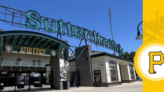 Hello from Sutter Health Park taken in Sacramento, Calif.