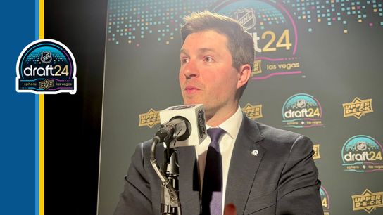 Dubas talks free agency, trade strategy at draft: 'We're going to try' taken in Las Vegas (Penguins)