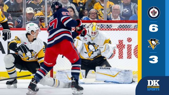 Haase: Should be Nedeljkovic's net, but that doesn't solve Penguins' real problems taken in Winnipeg, Manitoba (Penguins)